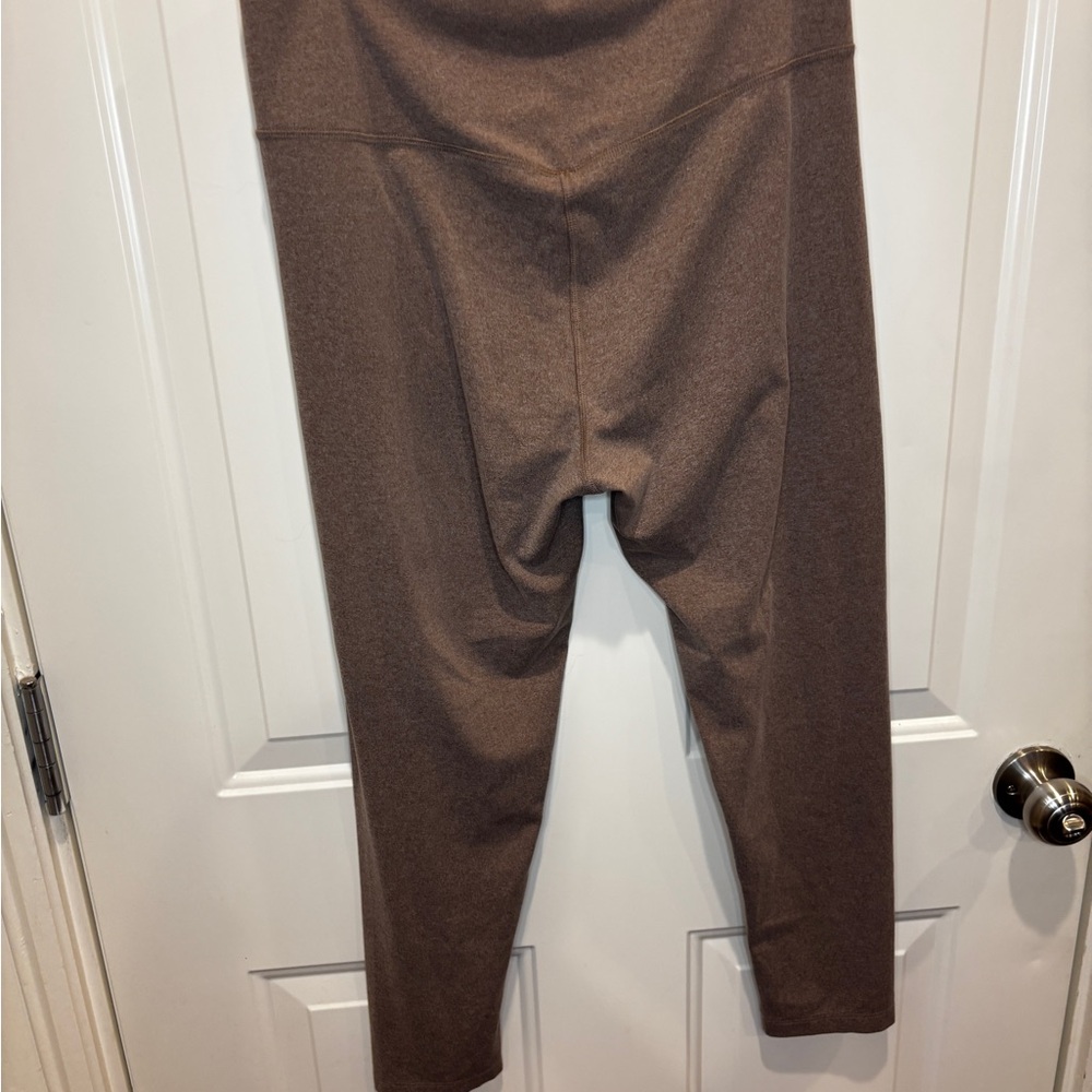 Girlfriend Collective Light Brown Leggings